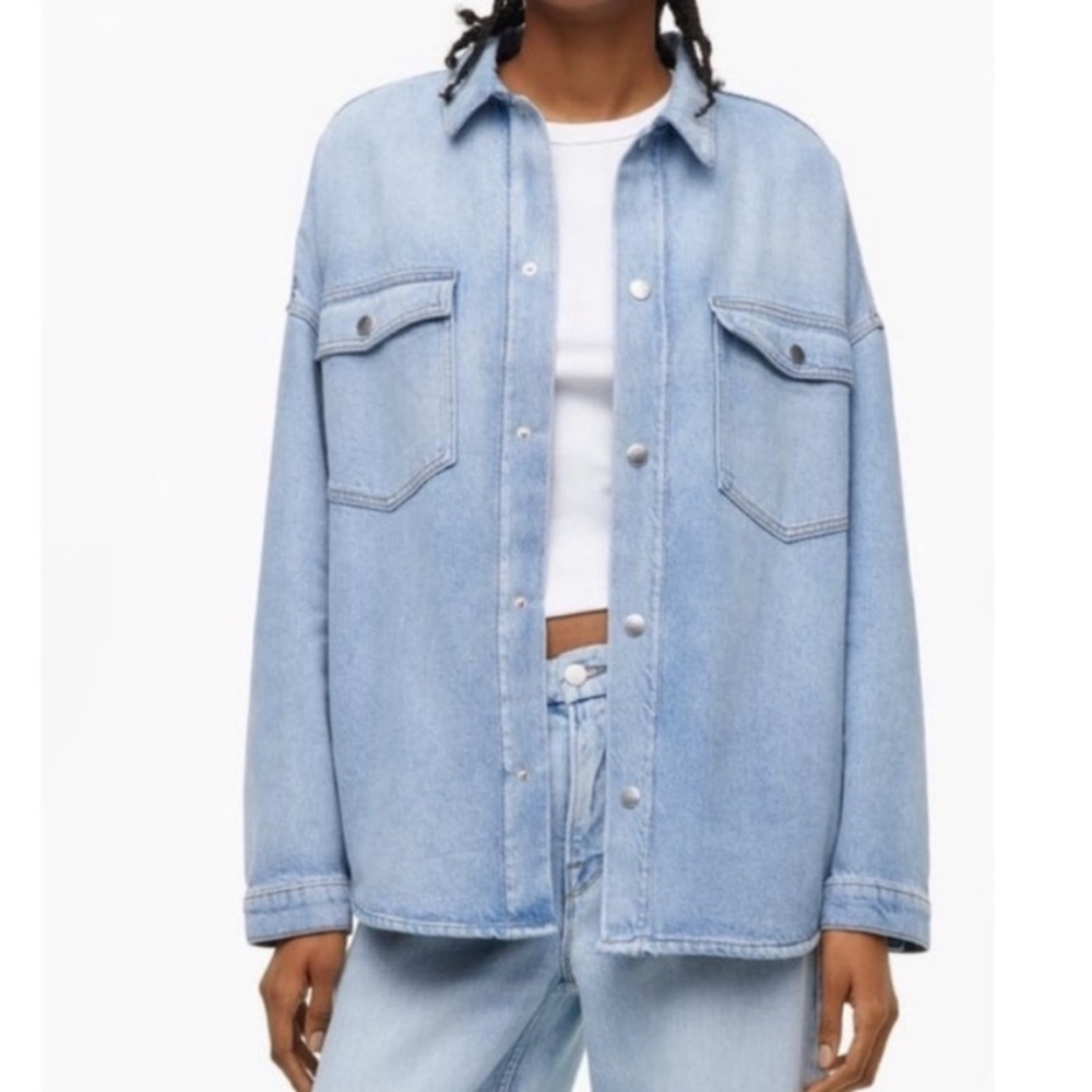 GOOD AMERICAN X ZARA denim jacket - Picture 2 of 6